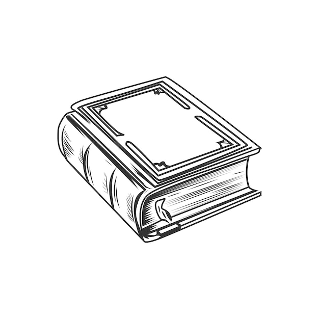 libro aislado sobre fondo blanco