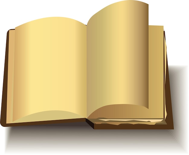 libro antiguo de dibujos animados
