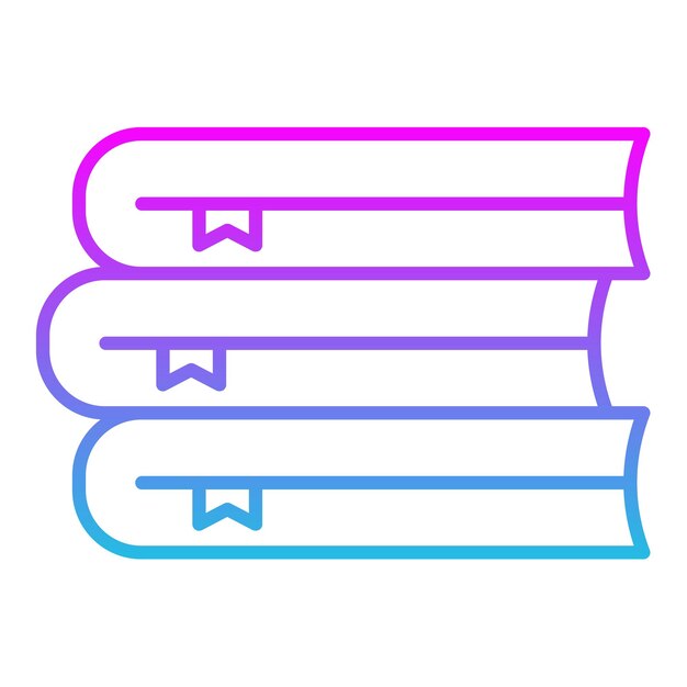 un libro azul y rosa con una línea azul y rosa