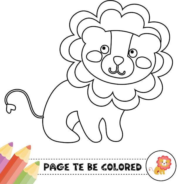 Libro para colorear Animales bonitos