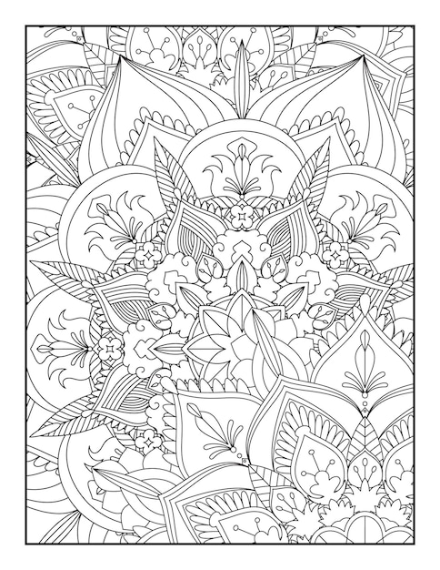 Libro para colorear floral libro para colorear floral libro para colorear floral para adultos páginas para colorear libros