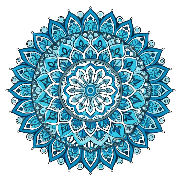 Libro para colorear Mandala para niños Mandala para colorear página de fondo amarillo