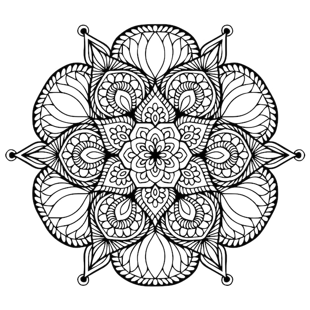 Libro para colorear Mandalas