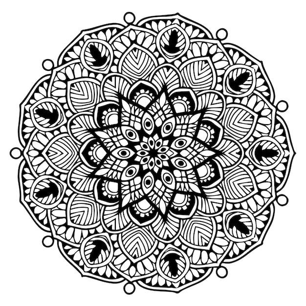 Libro para colorear mandalas