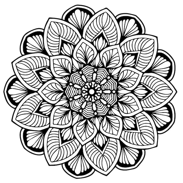 Libro para colorear Mandalas