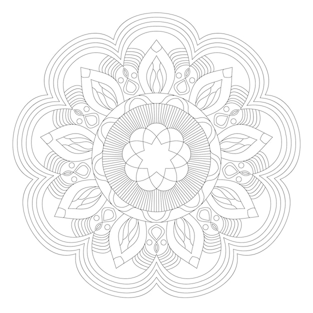 Libro para colorear mandalas