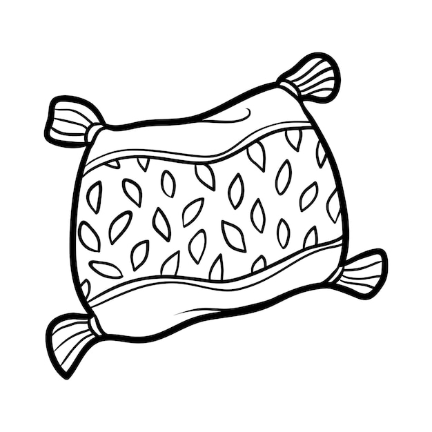 Libro de colorear para niños, Almohada