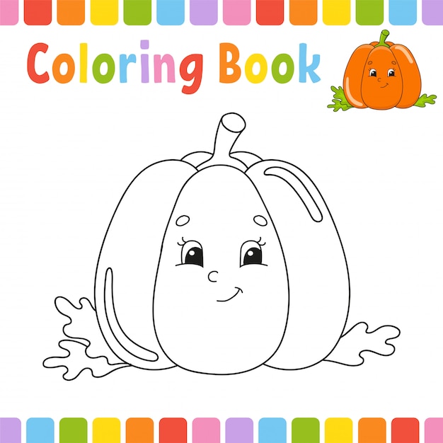 Libro para colorear para niños.