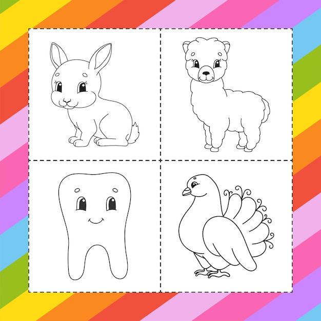 Libro para colorear para niños.