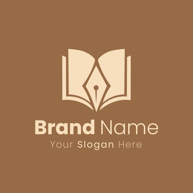 Libro con conceptos de diseño de logotipos Pen que puede usar de forma gratuita