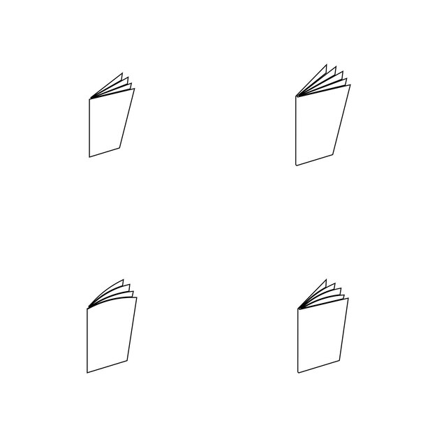 Libro educación Logo vektor