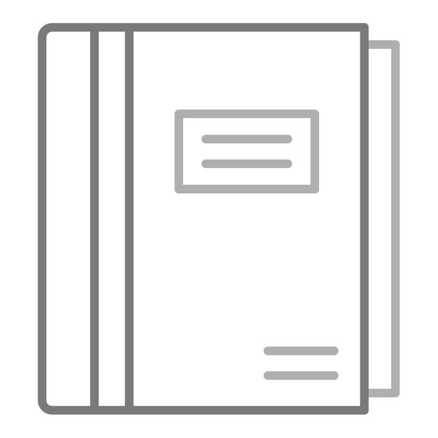 un libro con un fondo blanco que dice la palabra en él