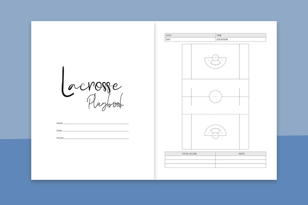 Libro de jugadas de lacrosse kdp interior