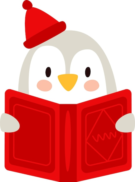 Libro de lectura de pingüinos