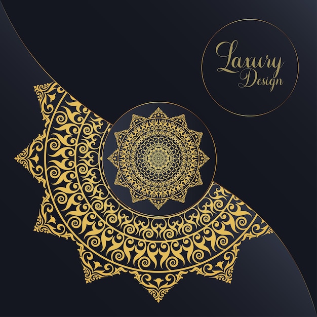 Libro de Mandala Floral Diseño de páginas Vector Premium