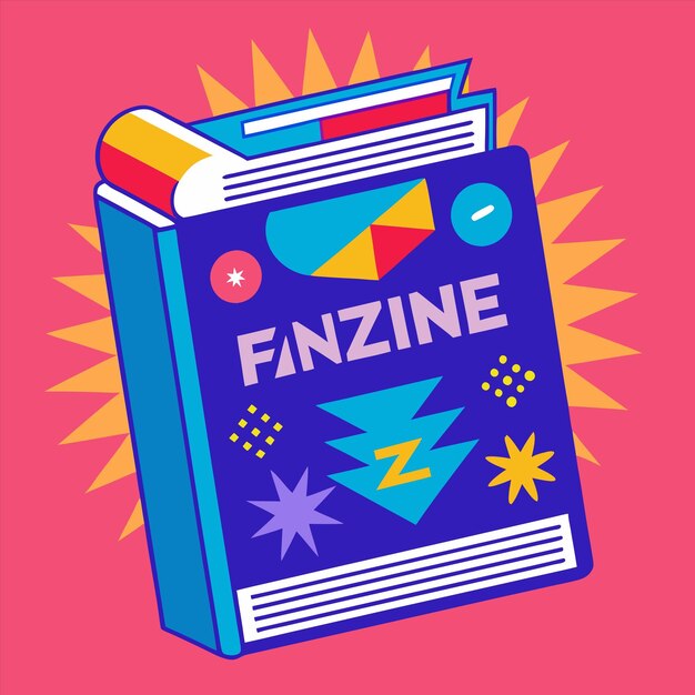 un libro con la palabra zigza en él