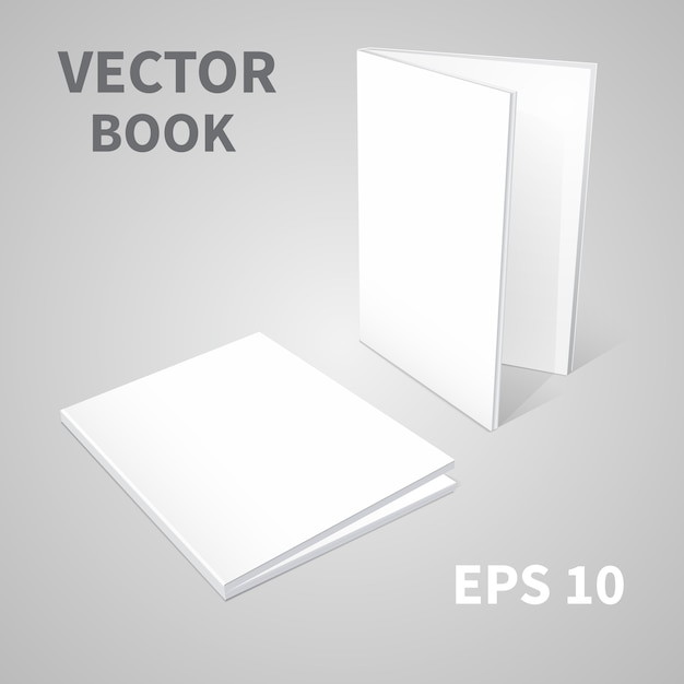 Vector libro de papel