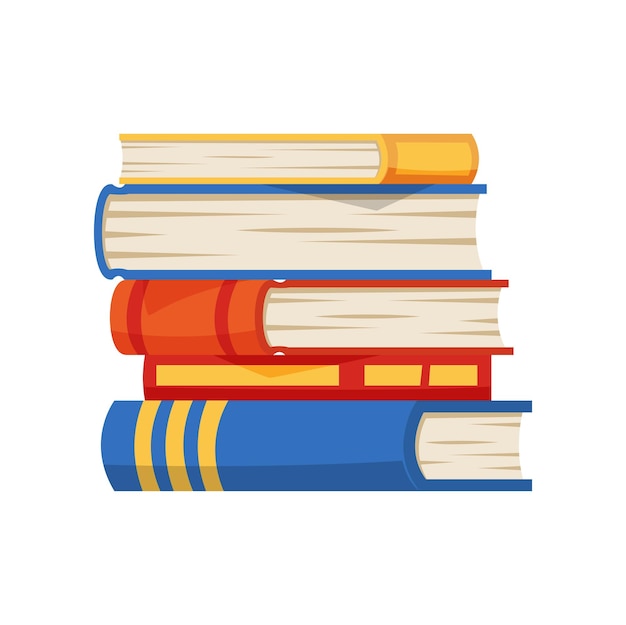 Libros de texto en tapa dura Pila de bestsellers