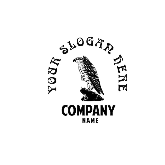 Líder del vector del logotipo de halcón, perfecto para su empresa de logotipos.