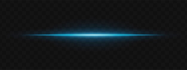Light stripe Beam on transparent background with sharp center line and smooth gradient spread Ideal for motion or UI compositions