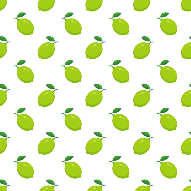Lima con hojas verdes rodaja de cítricos fondo blanco.