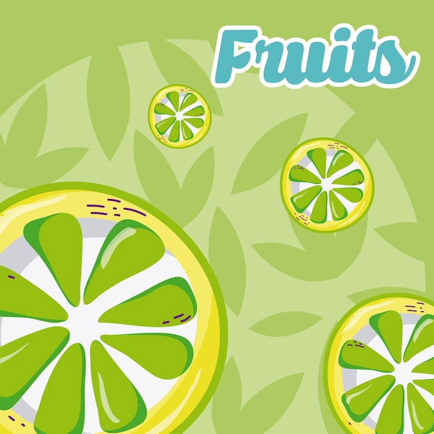 Limones Fruta fresca y deliciosa