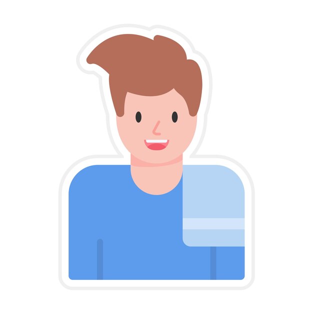 Limpiar con el icono del vector de la mano Se puede usar para el conjunto de iconos de limpieza