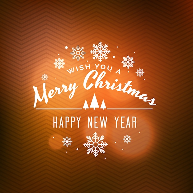 limpiar la ilustración de diseño de fondo feliz Navidad