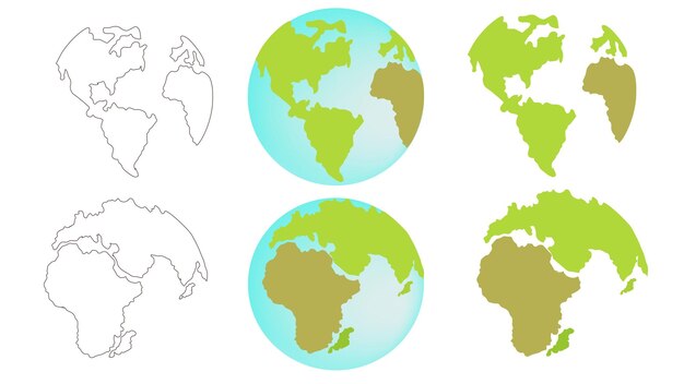 Limpiar el medio ambiente esg verde, Ilustración de vector de concepto de ecología para la ecología. Día de la Tierra.