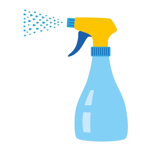 Limpieza de la botella del aerosol