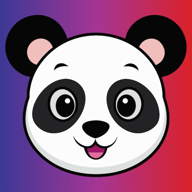 Linda cara de panda