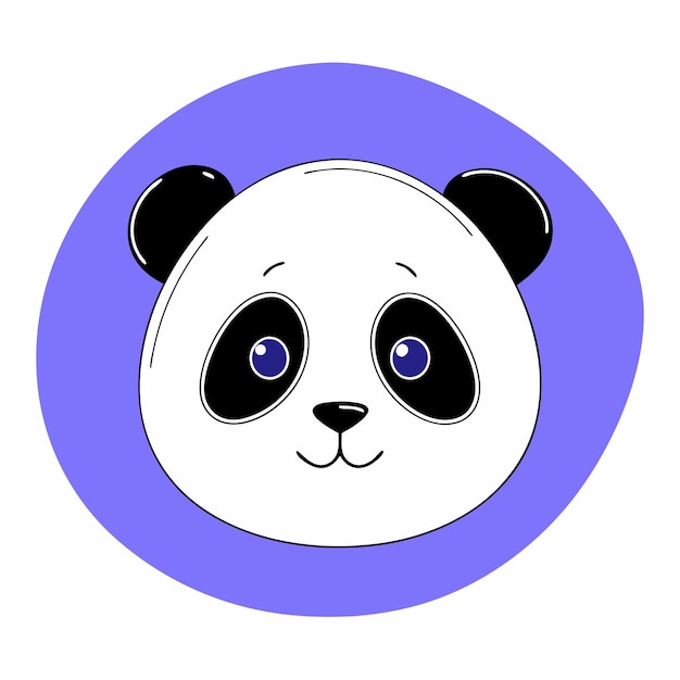 Linda cara de panda