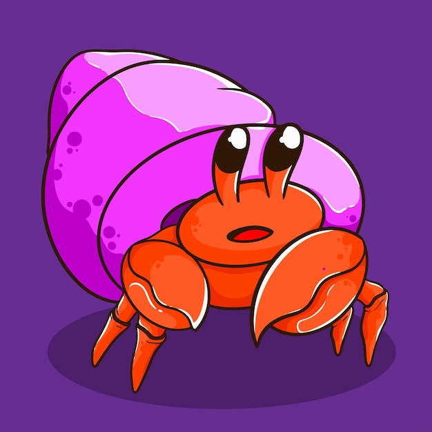 LINDA ILUSTRACIÓN DE CANGREJO