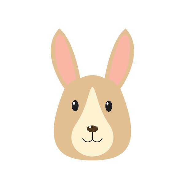 Una linda ilustración del conejo de Pascua