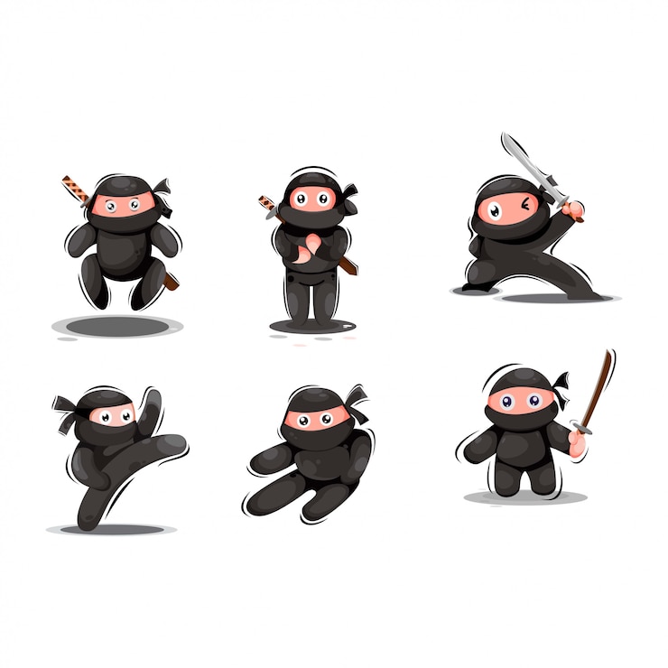 linda mascota ninja