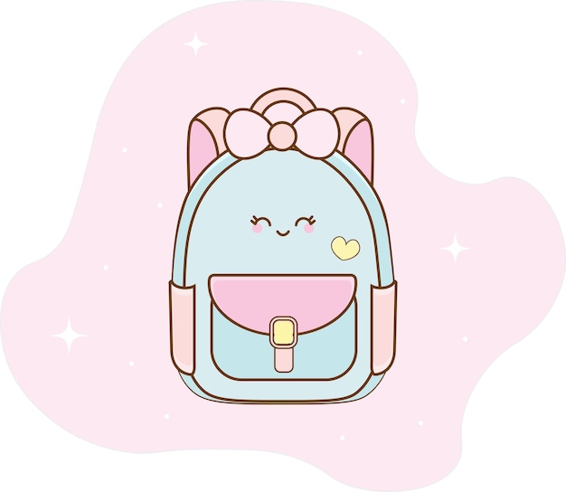 Una linda mochila al estilo kawaii