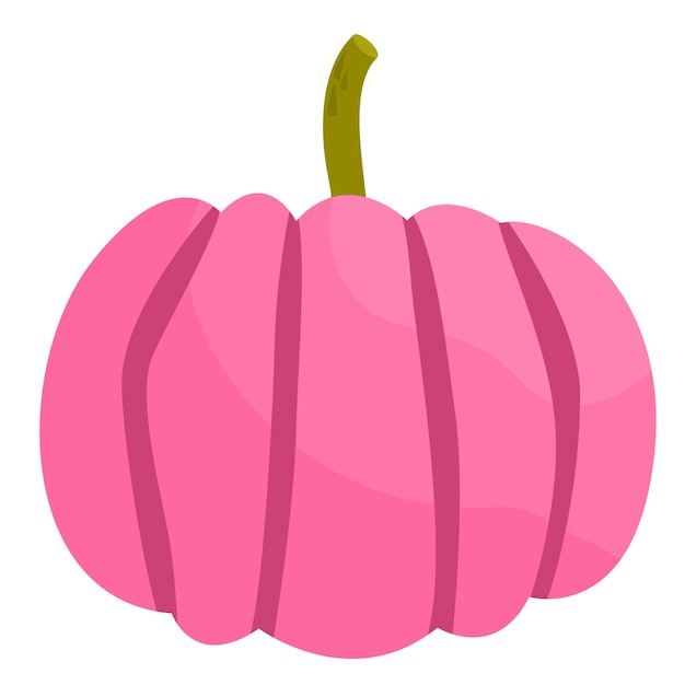 Lindas calabazas rosadas simples Feliz Halloween Diseño de Acción de Gracias Calabaza de otoño