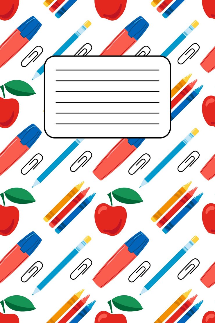 Vector lindas plantillas de libros de recortes para el planificador cuaderno de notas de diario en línea para hacer para comprar y otros