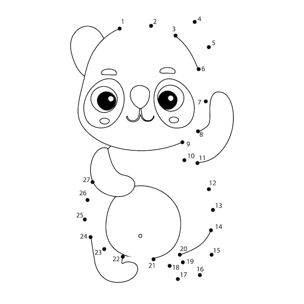 Lindo Animal Dot TO Dot para niños