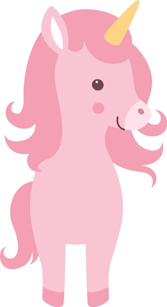 Lindo bebé unicornio