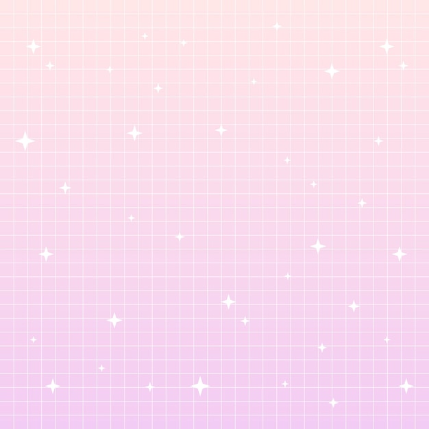 lindo bloc de notas pastel kawaii fondo estrellado