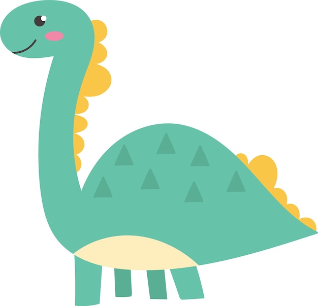 Lindo dinosaurio animal