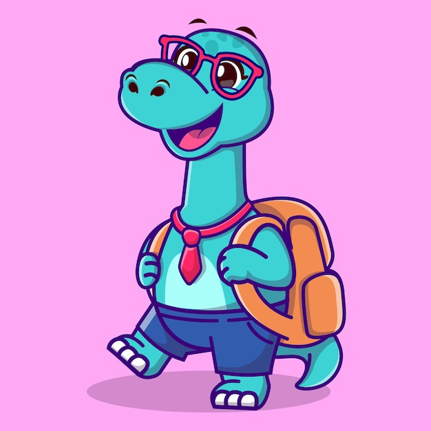 Lindo dinosaurio regreso a la escuela 02