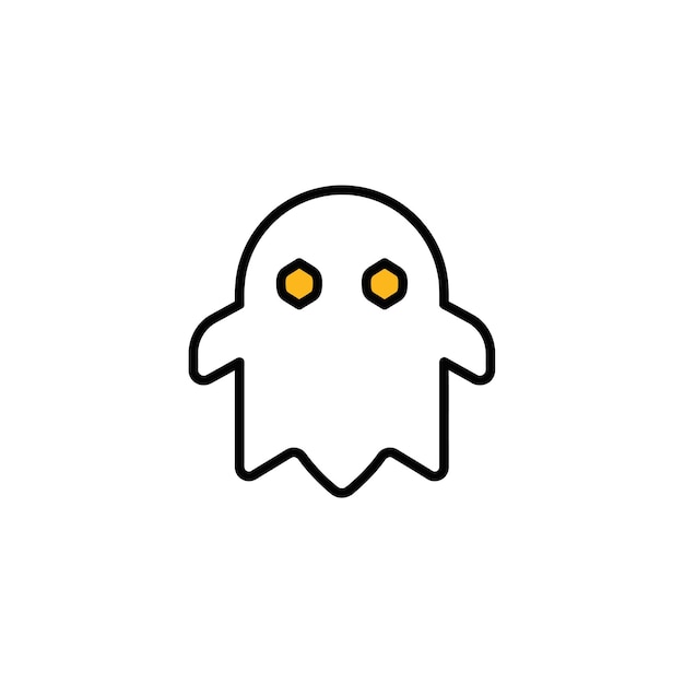 lindo fantasma de halloween