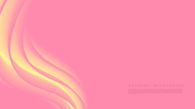 Lindo fondo abstracto en rosa y amarillo claro para fondos de pantalla de computadora portátil