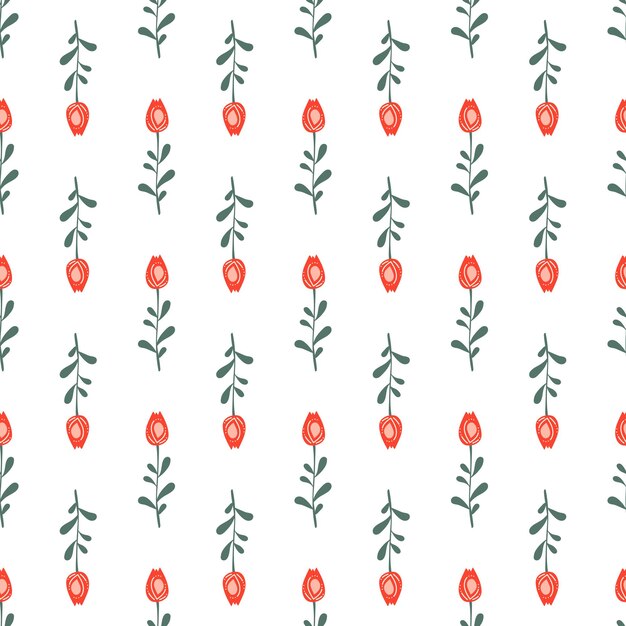 Lindo fondo creativo en un estilo minimalista de moda textura vectorial con elementos florales
