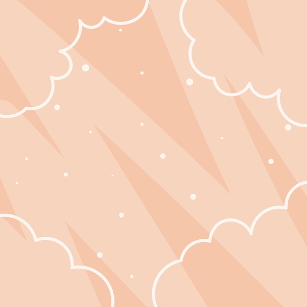Lindo fondo de redes sociales Kawaii