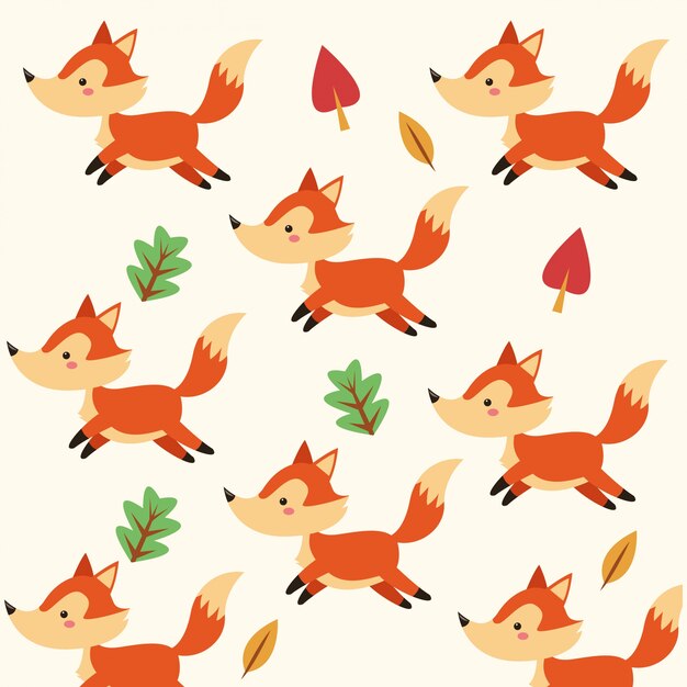 lindo fondo de zorro