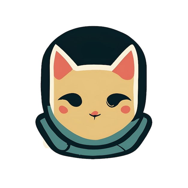 Lindo gato espacial