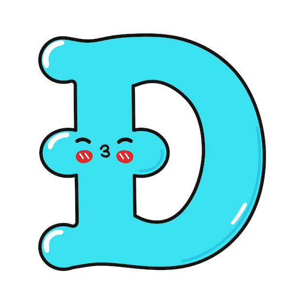 El lindo y gracioso personaje de Dogecoin